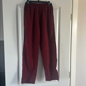 📌3 for $20📌Red Track Pants with Black Stripes size 10/12